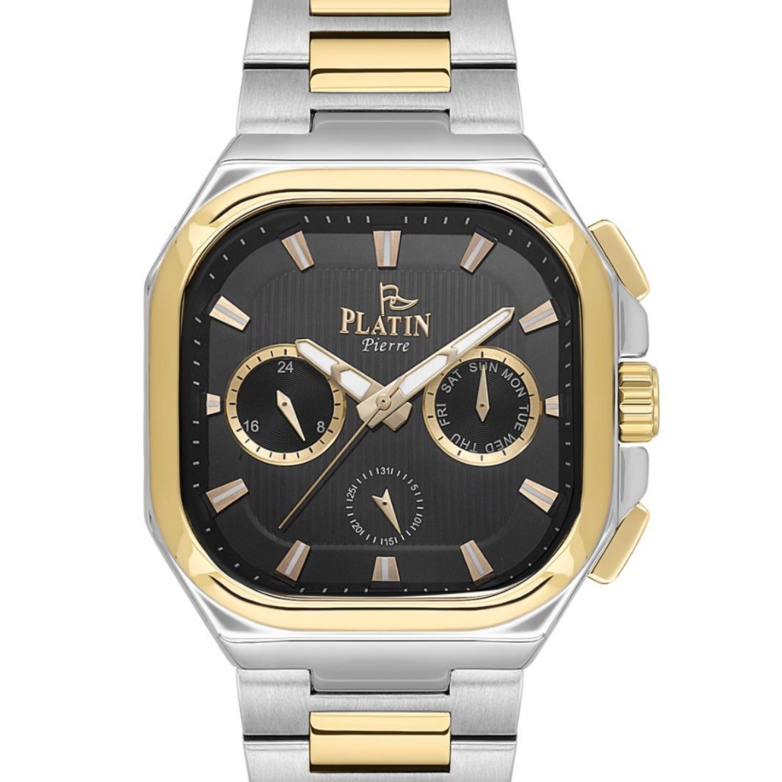 PLATİN PİERRE ERKEK KOL SAATİ