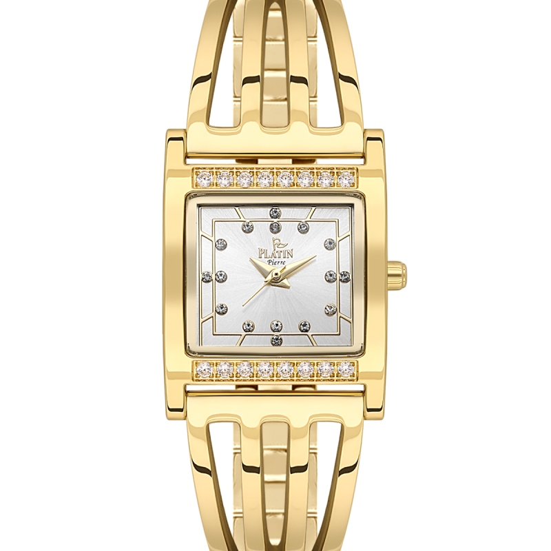 PLATİN PİERRE KADIN KOL SAATİ