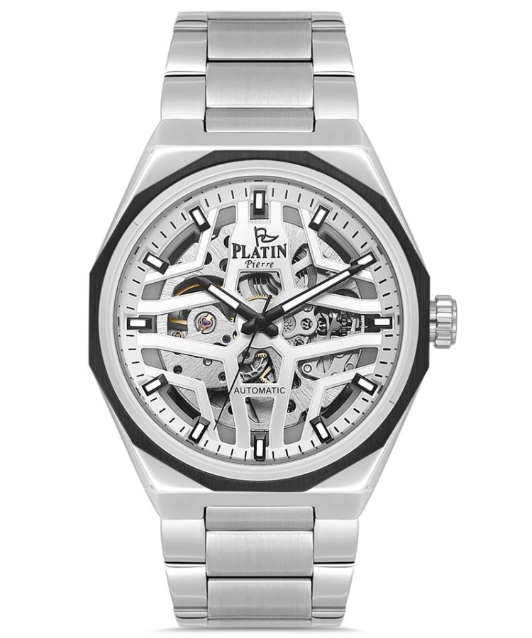 PLATİN PİERRE ERKEK KOL SAATİ