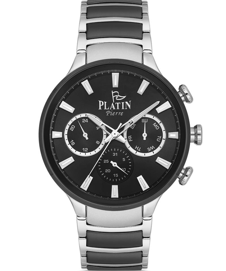 PLATİN PİERRE ERKEK KOL SAATİ