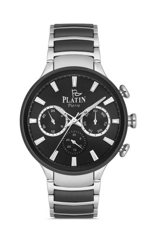 PLATİN PİERRE ERKEK KOL SAATİ