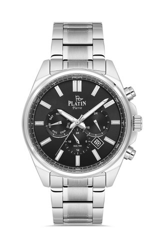 PLATİN PİERRE ERKEK KOL SAATİ
